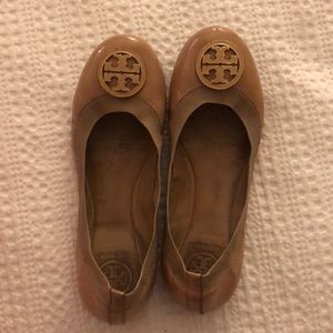 Tory Burch Minnie nude flats